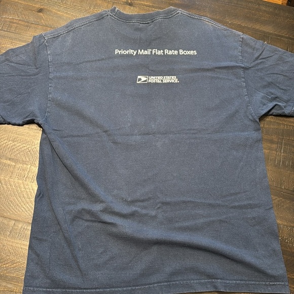 USPS United States Postal Service Short Sleeve Retail Clerk T-Shirt Unisex Navy - Picture 11 of 13